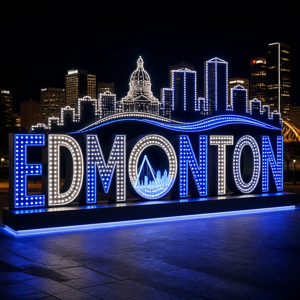Custom City Marquee Sign
